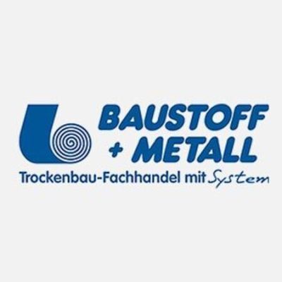 BAUSTOFFE + METALL - Logo